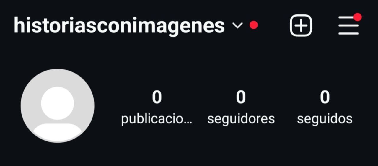 Historias con Imágenes antes — 0 seguidores